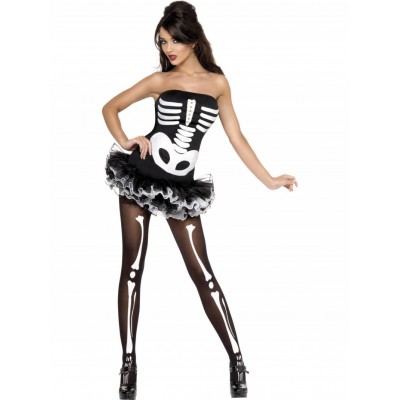 Fever Skeleton Costume for Halloween.