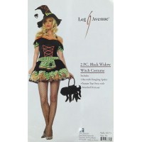 Black Widow Witch Halloween Costume by Leg Avenue