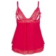 Cottelli Plus Size Red Babydoll