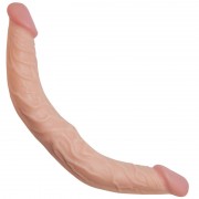 All American Whopper 13" Curved Double Dildo