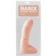 Basix 10 Inch Fat Boy Dildo Flesh