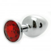 Jeweled Stainless Steel Butt Plug